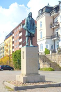 Admiral Hans Wachtmeister by Conrad Carlman, Karlskrona, Sweden, 1930 - DSC09021