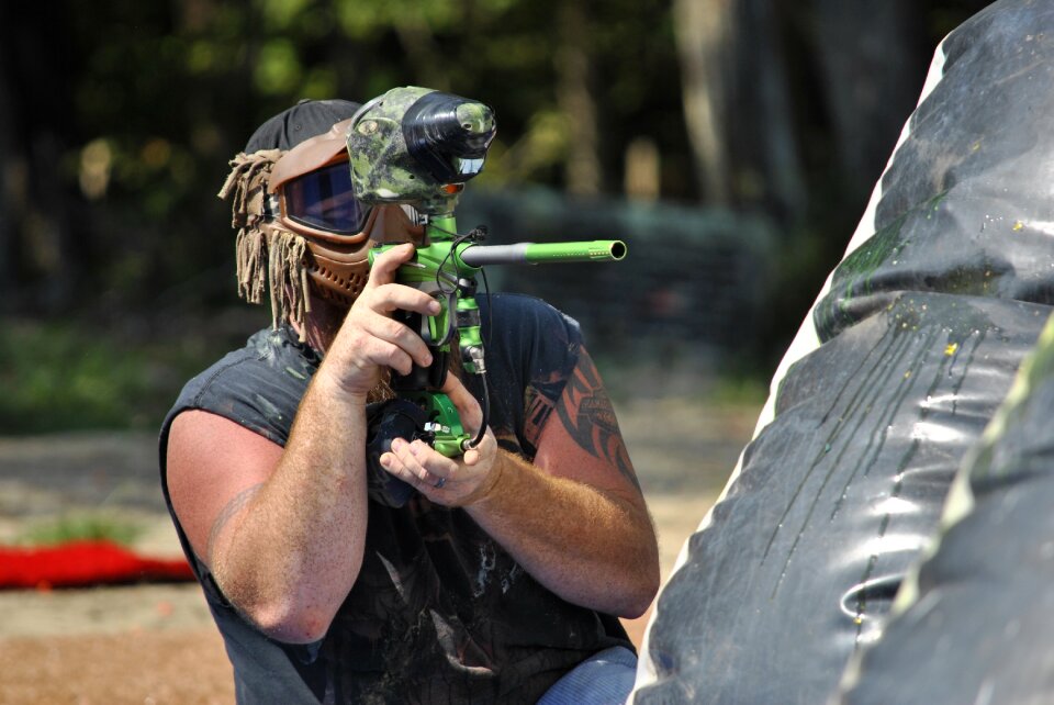 Paintball sports extreme