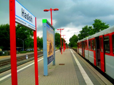 AKN-Bahnstation Hasloh