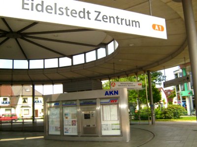 AKN-Bahnstation Eidelstedt Zentrum
