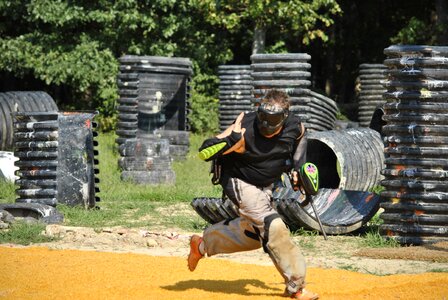 Paintball sports extreme