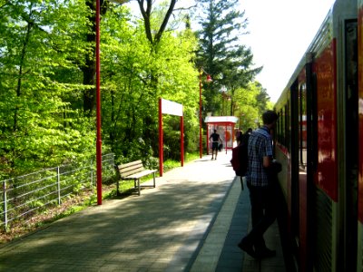 AKN Bahn Station Bad Bramstedt Kurhaus