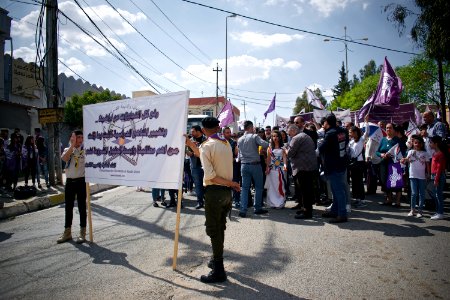 Aketo Festival (Assyrian New Year) in 2018 CE in Nohaadra (Duhok) 08
