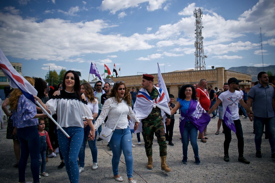 Aketo Festival (Assyrian New Year) in April 2018 in Nohaadra (Duhok) 09