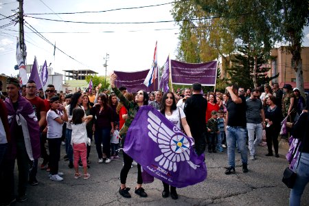 Aketo Festival (Assyrian New Year) in 2018 CE in Nohaadra (Duhok) 01