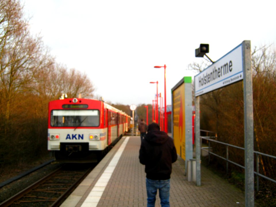 AKN Bahn Station Holstentherme