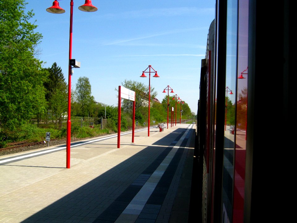 AKN Bahn Station Neumünster Süd
