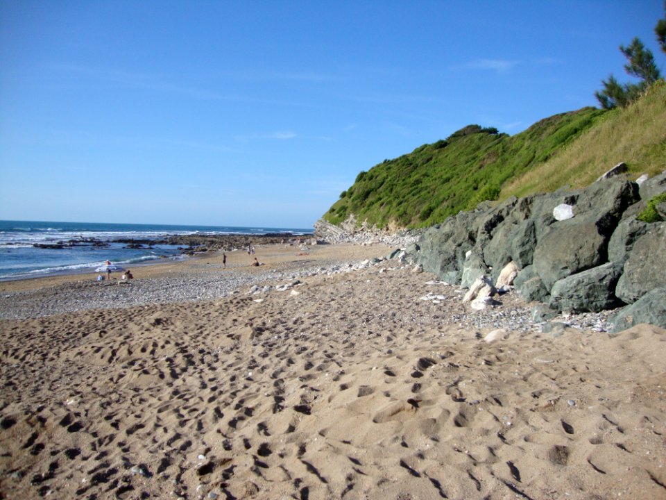 Akotz (St.Jean-de-Luz, Pyr-Atl., Fr) Plage de Mayarco