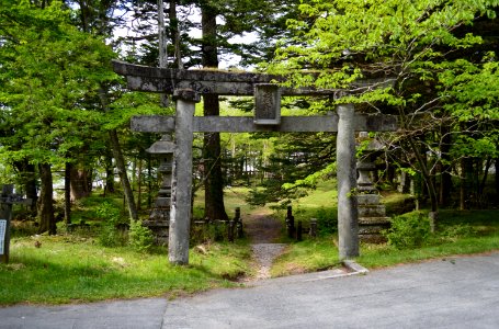 Akagi-jinja (Fujimi) motomiya torii