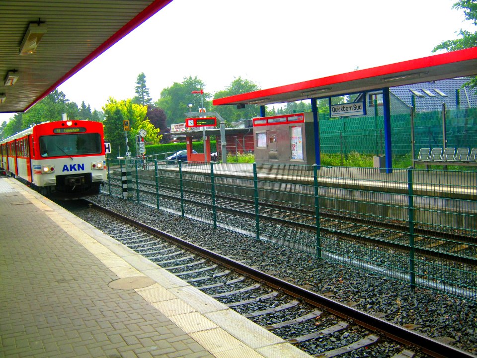 AKN-Bahnstation Quickborn Süd