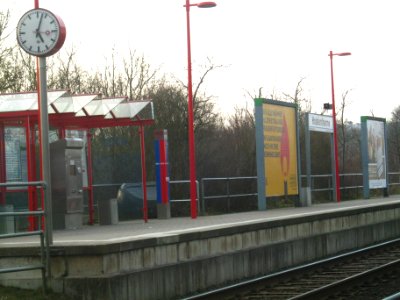 AKN Bahnstation Holstentherme