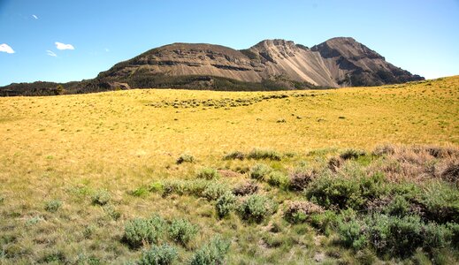 Mountain peacful landscape