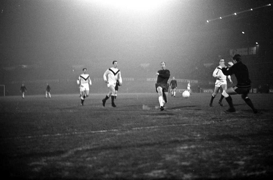 Ajax tegen Veendam, spelmomenten, Bestanddeelnr 918-9273