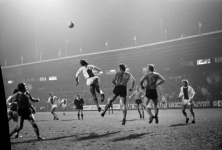 Ajax tegen Twente 1-0, spelmomenten, Bestanddeelnr 925-2470