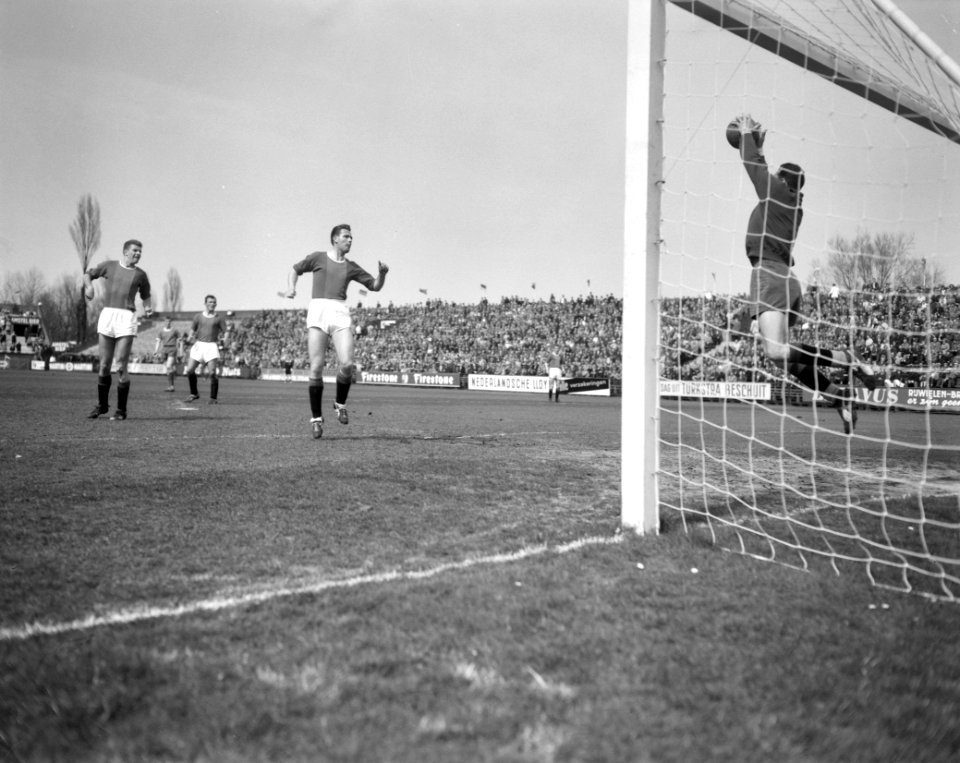 Ajax tegen ADO 1-2 spelmoment ADO-doel, Bestanddeelnr 913-7991