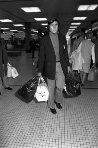 Ajax op Schiphol terug uit Argentinie, Sjaak Swart, Bestanddeelnr 925-8631