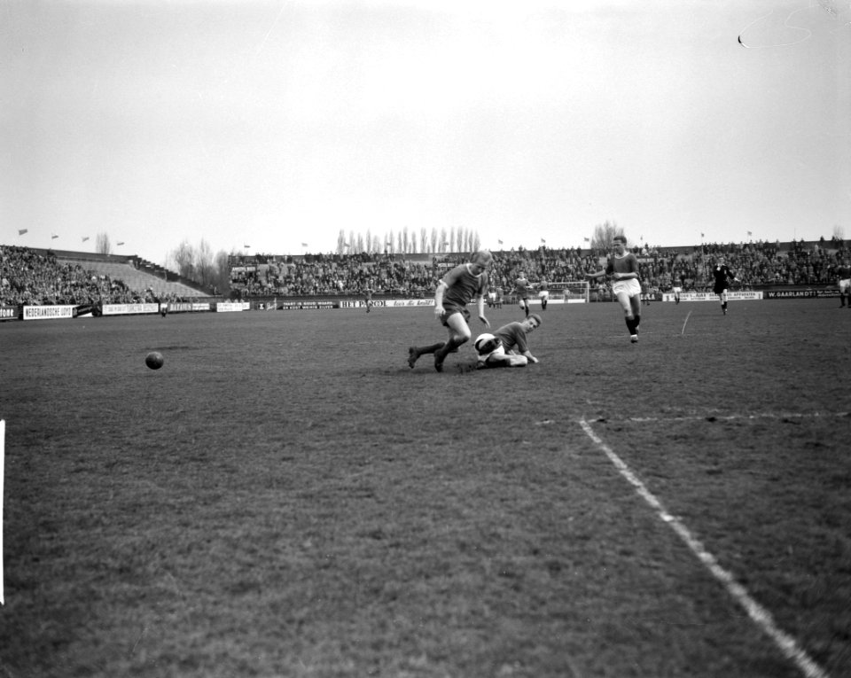 Ajax tegen ADO 1-2 spelmoment ADO-doel, Bestanddeelnr 913-7992