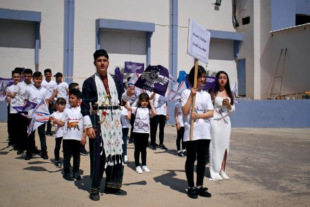 Aketo Festival (Assyrian New Year) in April 2018 in Nohaadra (Duhok) 32