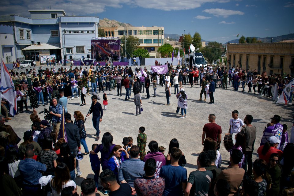 Aketo Festival (Assyrian New Year) in April 2018 in Nohaadra (Duhok) 12