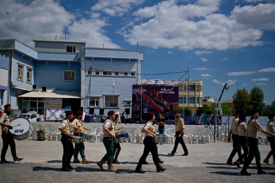 Aketo Festival (Assyrian New Year) in April 2018 in Nohaadra (Duhok) 30