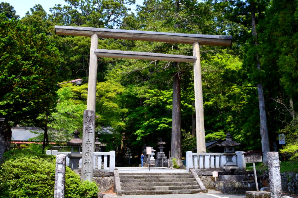 Akagi-jinja (Miyosawa) torii