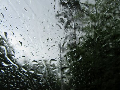 Drops windshield waterdrops