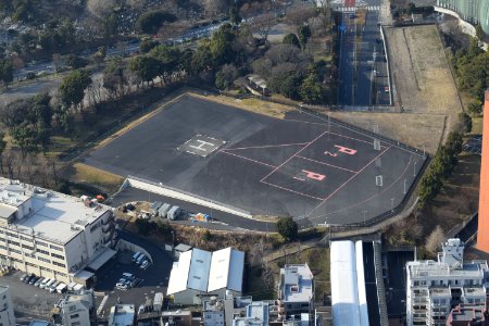 Akasaka Press Center, heliport
