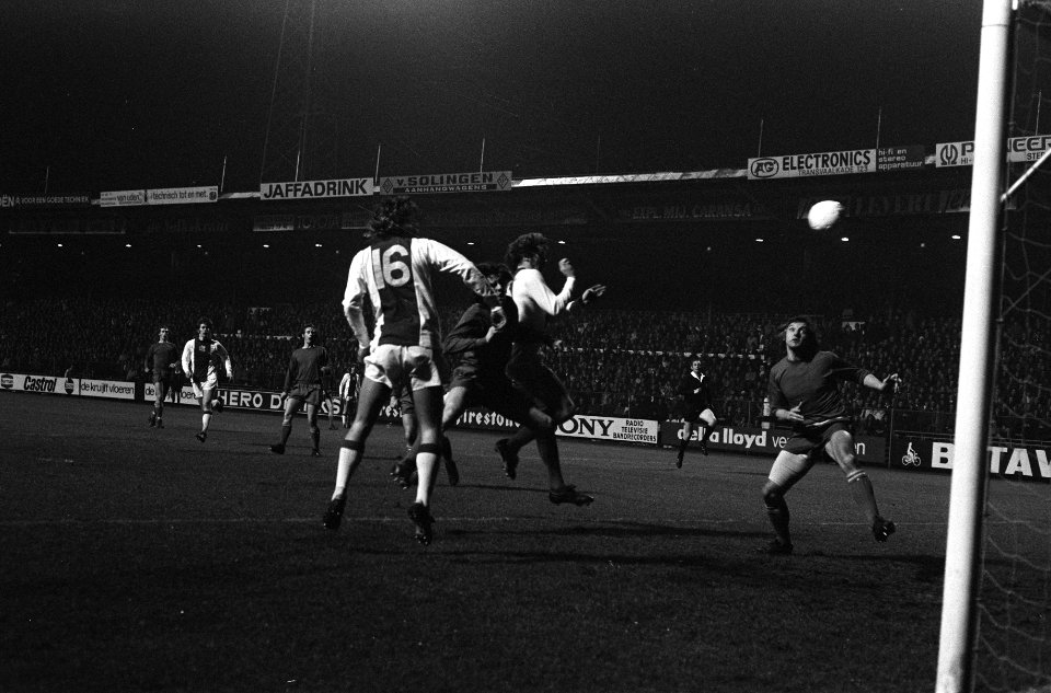 Ajax tegen Amsterdam 2-1, tweede doelpunt Ajax, Bestanddeelnr 926-1679