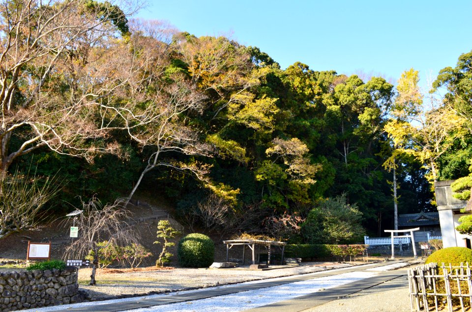 Aki Castle, gaikan