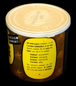 Albert Heijn 250gram vol aromatische Koffie blik, foto2