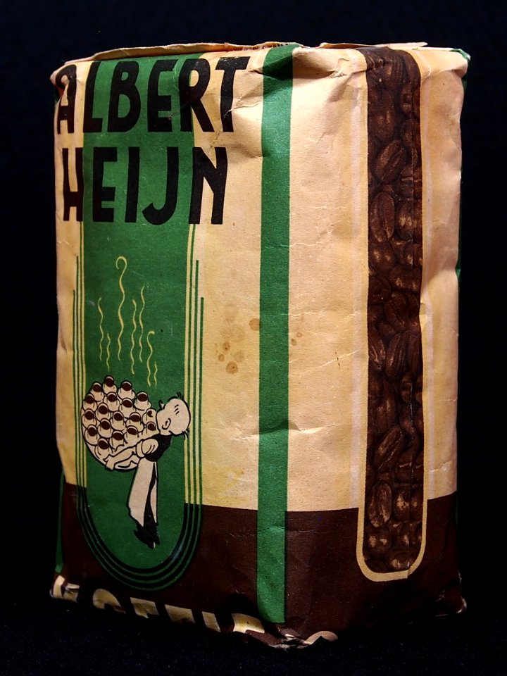 Albert Heijn 200 gram koffie pak, foto2