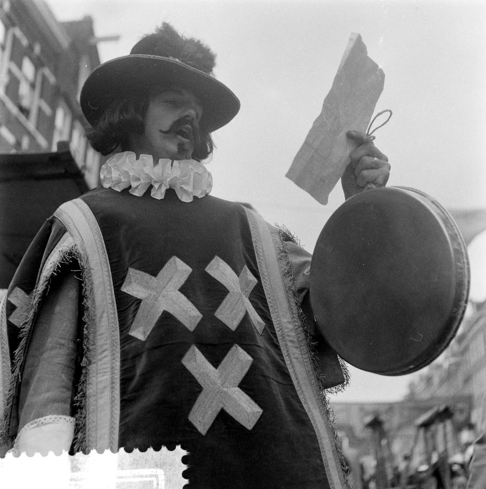 Albert Cuypmarkt anno 1900 begonnen, Bestanddeelnr 908-7645