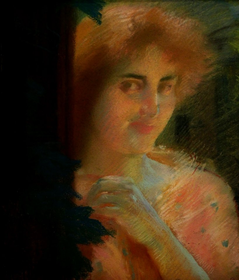 Albert Besnard Buste de femme Pastel Petit Palais 29122017