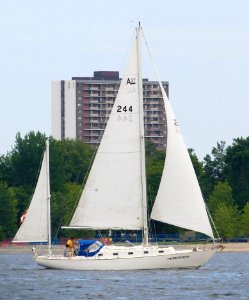 Alberg 37 Yawl sailboat Peregrina 1916