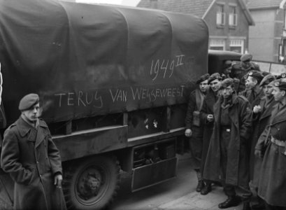 Alarmoefening Nederlands leger op Veluwe, Bestanddeelnr 904-4107