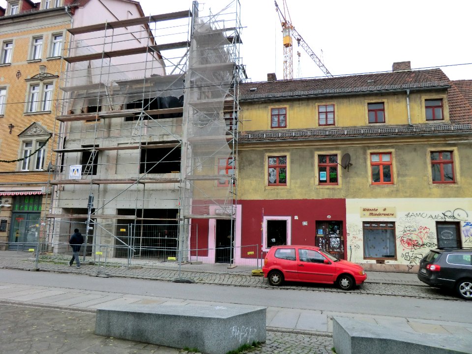 Alaunstraße 29 und Baustelle, Dresden
