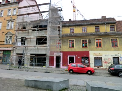 Alaunstraße 29 und Baustelle, Dresden