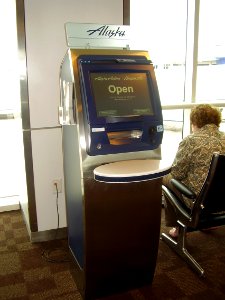 AlaskaAirlineskioskHouston