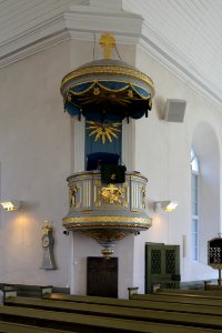 Alatornio Church Pulpit 20190712