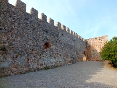 Alanya Kalesi giriş kapısı ve surları