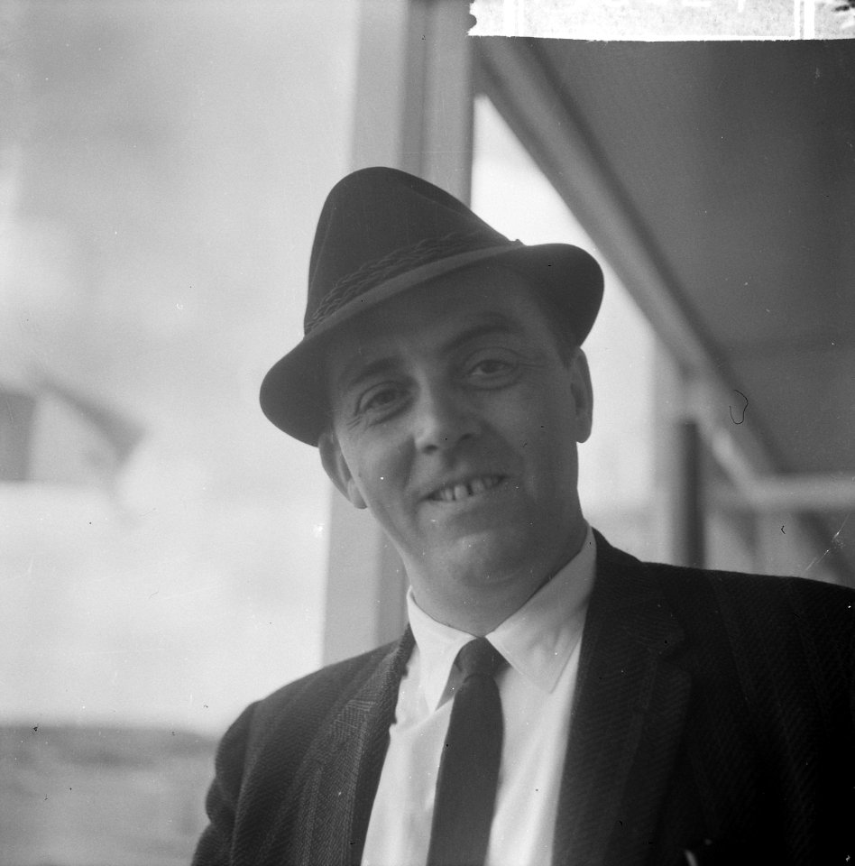 Al Morgan (kop), producer NBC Today Show , in Nederland, Bestanddeelnr 915-0824