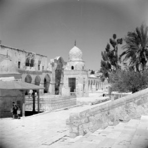 Al Haram esh-Sharif - Tempelberg met een heiligdom, Bestanddeelnr 255-5422