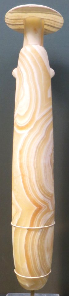Alabastron, Egyptian, Saite-Roman period, Dayton Art Institute