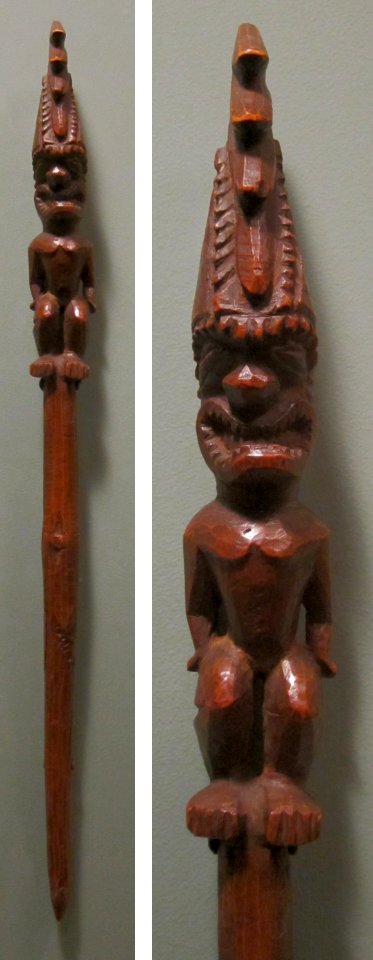 Akua Kaai (Stick Image), late 18th or early 19th century, Hawaiian Islands, HAA