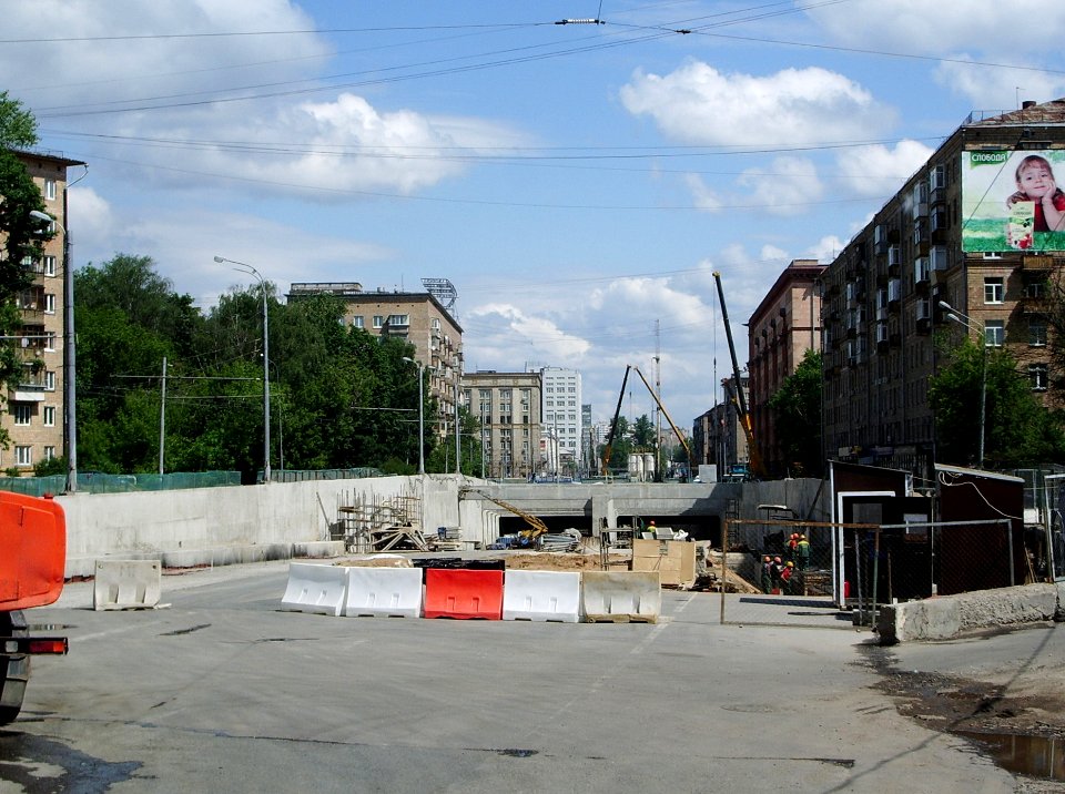 Alabana-Baltijsky tunnel construction 2011-06