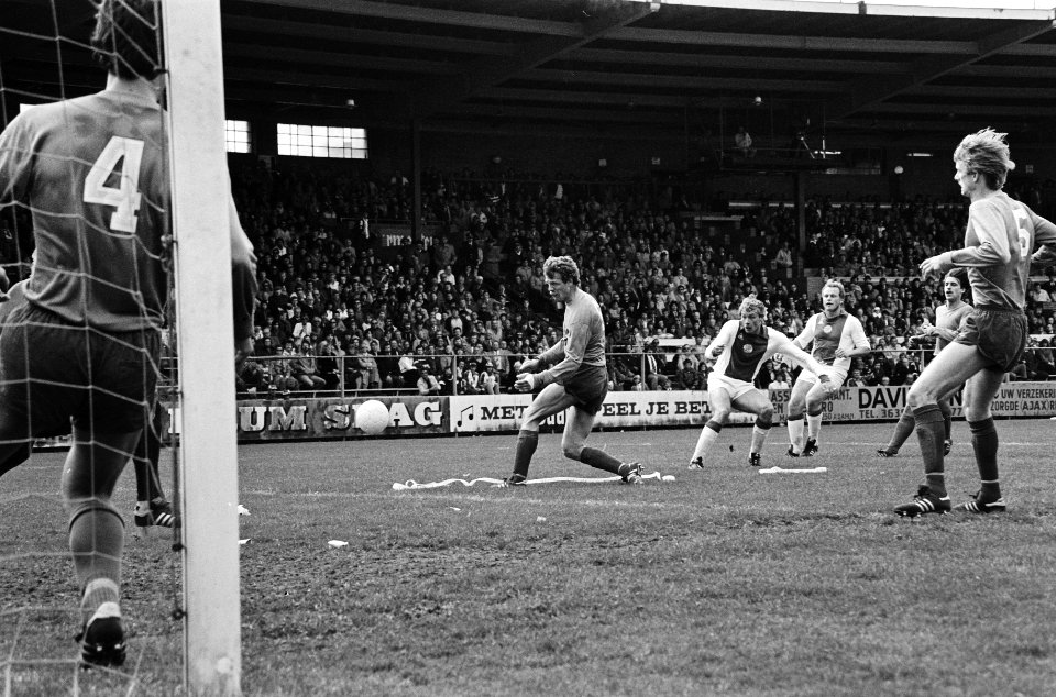 Ajax tegen Sparta 1-0 spelmomenten, Bestanddeelnr 930-8124