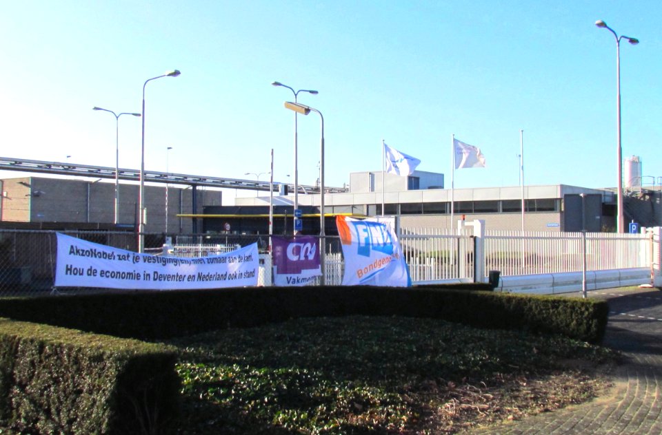 AkzoNobel Deventer, protest