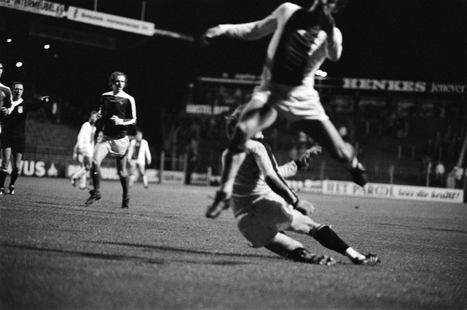 Ajax tegen Sparta 1-3, spelmomenten, Bestanddeelnr 928-7775