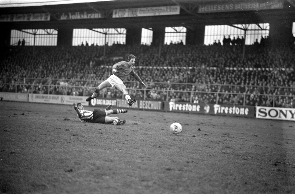 Ajax tegen Sparta 2-1 spelmomenten, Bestanddeelnr 922-0236