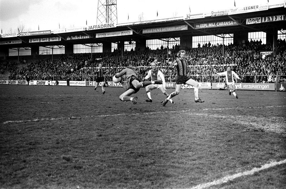 Ajax tegen Sparta 2-0, spelmomenten, Bestanddeelnr 927-8354